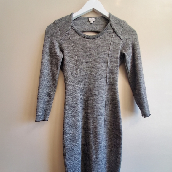 Aritzia Wilfred Fitted Bodycon Long Sleeve Dress, Small size - Picture 2 of 6